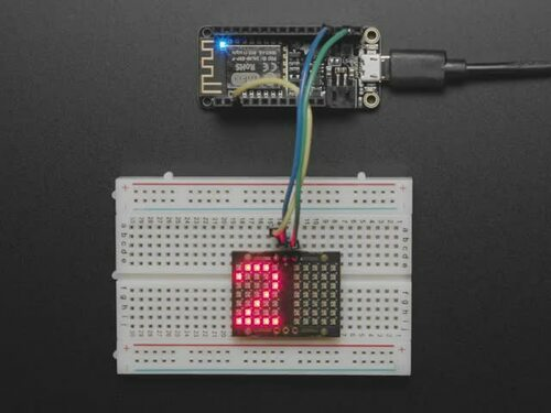 Pixie Chroma - Chainable 5x7 RGB LED Matrix Display for Arduino