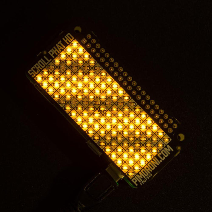 Scroll pHAT HD - Pink