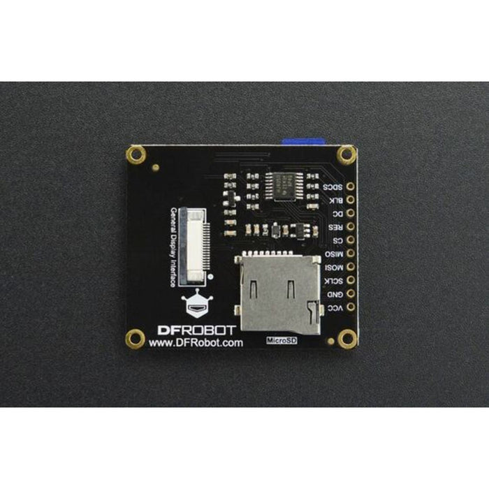 1.54 240x240 IPS TFT LCD Display with MicroSD Card Breakout