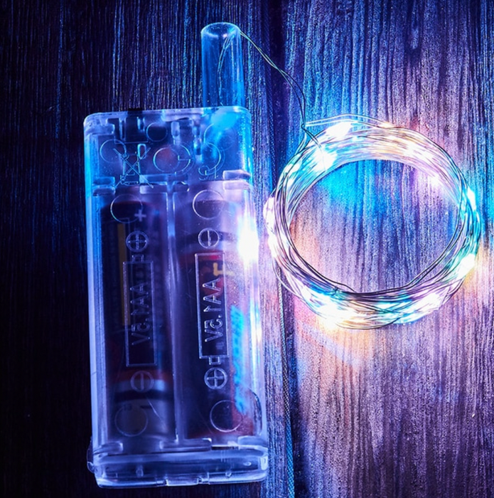 Led Fairy Lights Copper Wire String 3M 30LEDs Colourful