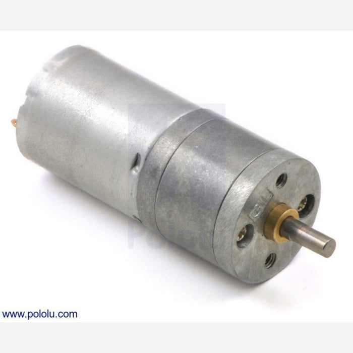 20.4:1 Metal Gearmotor 25Dx50L mm HP 12V with 48 CPR Encoder