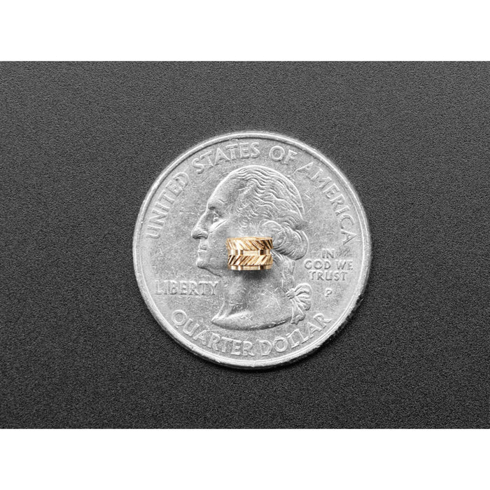 Brass Heat-Set Inserts for Plastic - M3 x 3mm - 50 pack