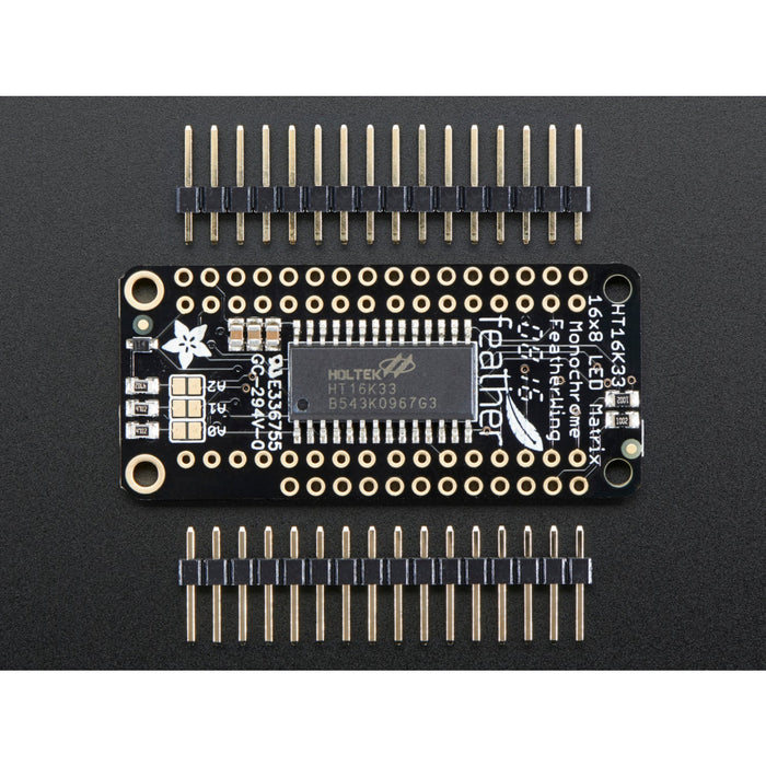 Adafruit 8x16 LED Matrix FeatherWing w/o Matrices