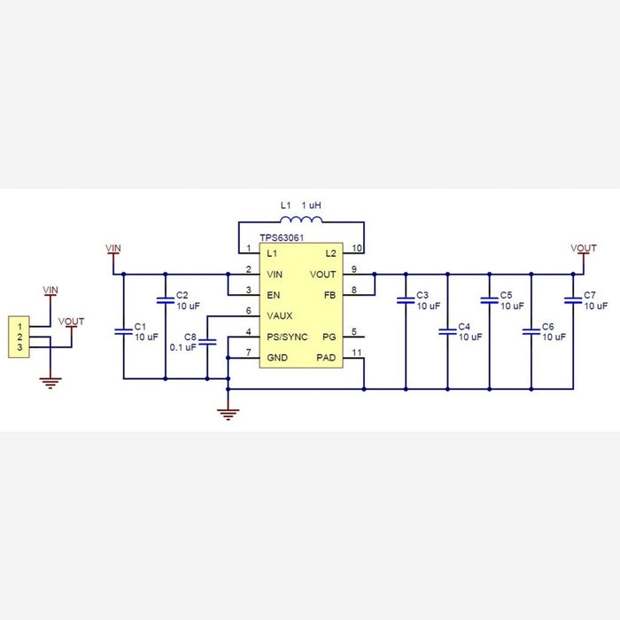 Pololu 5V Step-Up/Step-Down Voltage Regulator S7V7F5