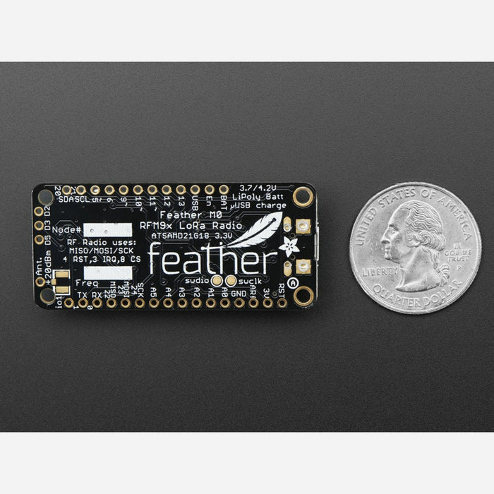 Adafruit Feather M0 RFM96 LoRa Radio - 433MHz
