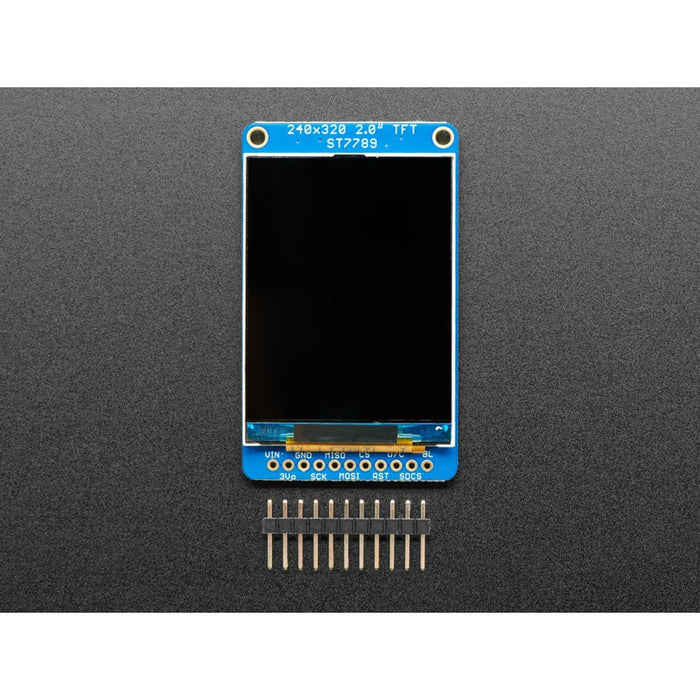 2.0 320x240 Color IPS TFT Display with microSD Card Breakout