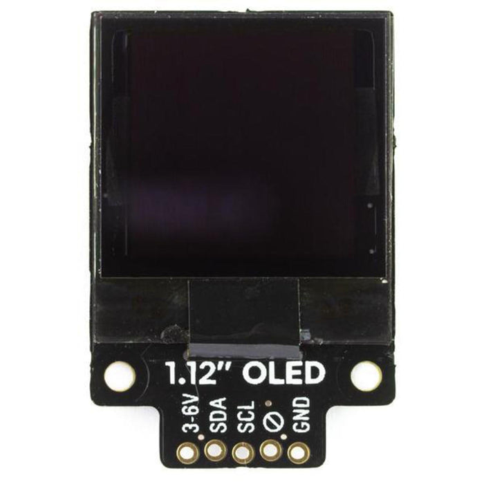 1.12 Mono OLED (128x128, white/black) Breakout