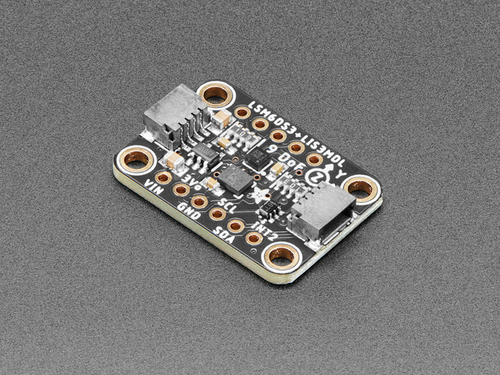 Adafruit LSM6DS3TR-C + LIS3MDL - Precision 9 DoF IMU