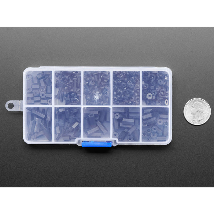 Black Nylon Screw and Stand-off Set – M2.5 Thread