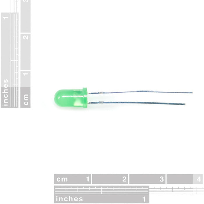 LED - Basic Green 5mm x 100
