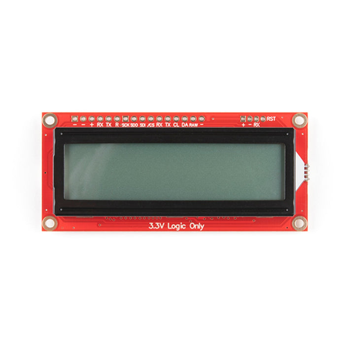 SparkFun 16x2 SerLCD - RGB Backlight (Qwiic)