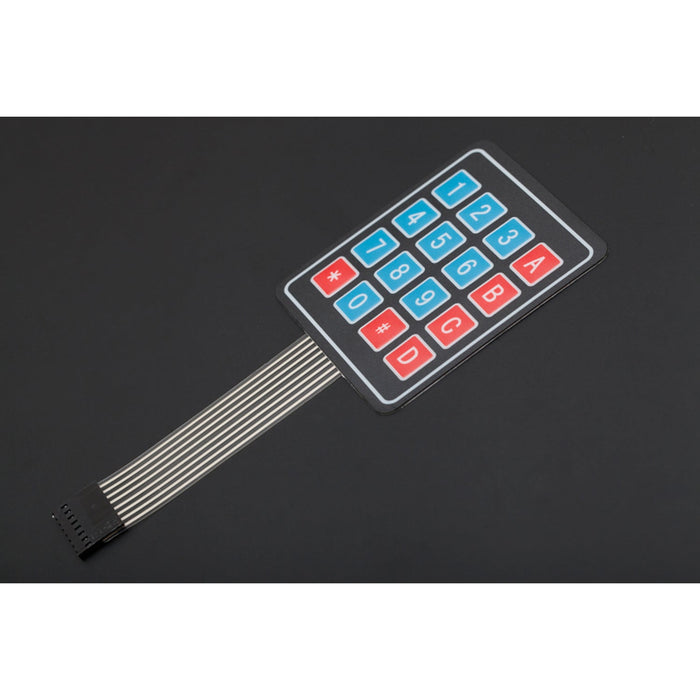 Sealed Membrane 4*4 button pad with sticker