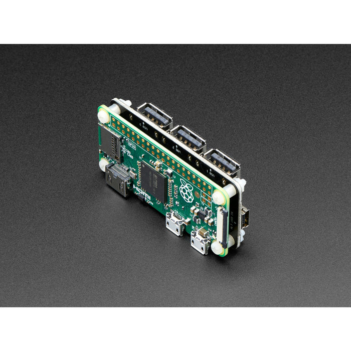 Zero4U - 4 Port USB Hub for Raspberry Pi Zero v1.3