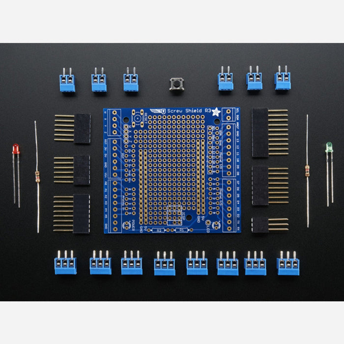 Proto-Screwshield (Wingshield) R3 Kit for Arduino