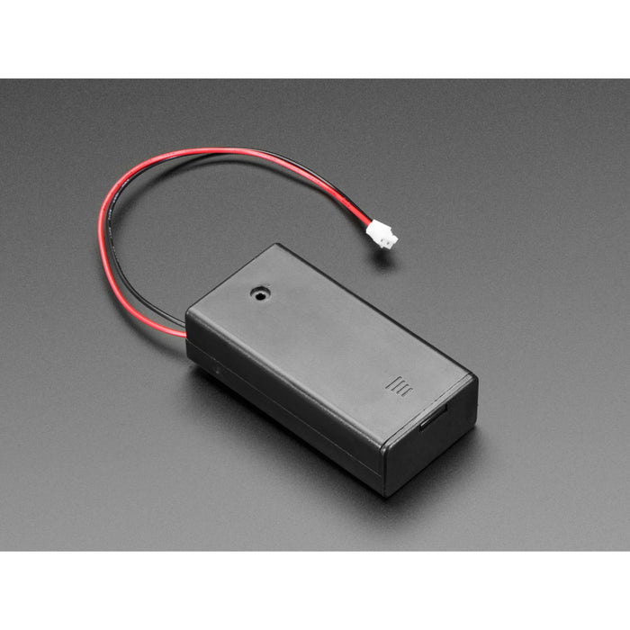 2 x AA Battery Holder with On/Off Switch  JST PH Connector