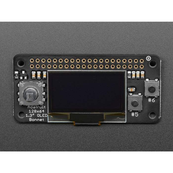 Adafruit 128x64 OLED Bonnet for Raspberry Pi