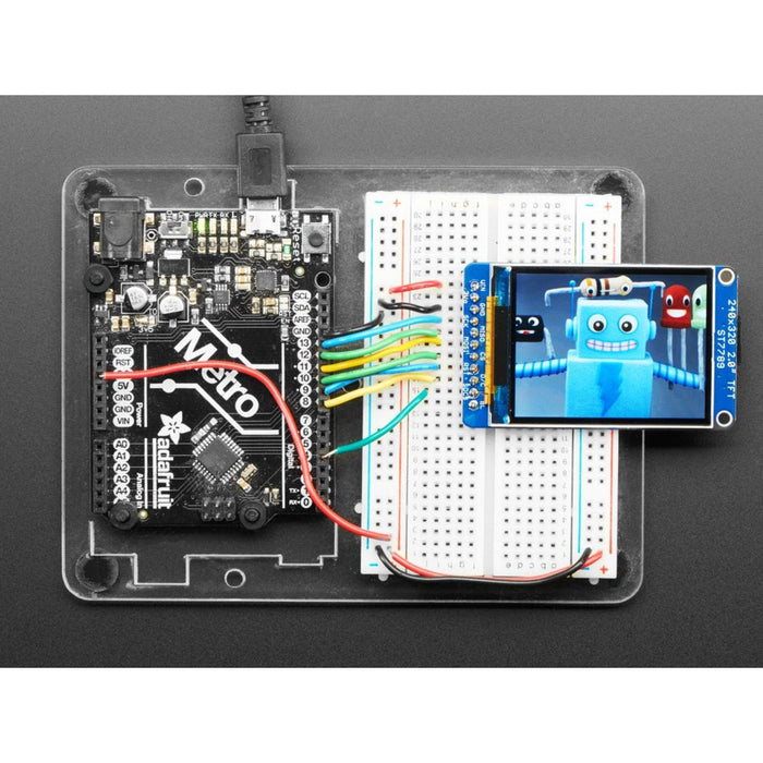 2.0 320x240 Color IPS TFT Display with microSD Card Breakout