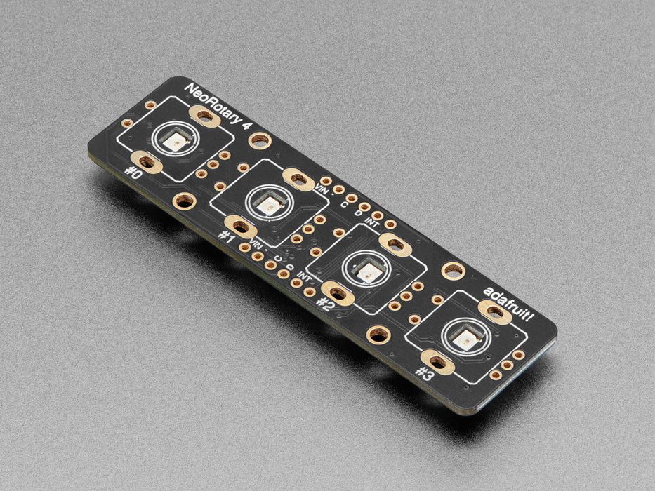 Adafruit I2C Quad Rotary Encoder Breakout with NeoPixel