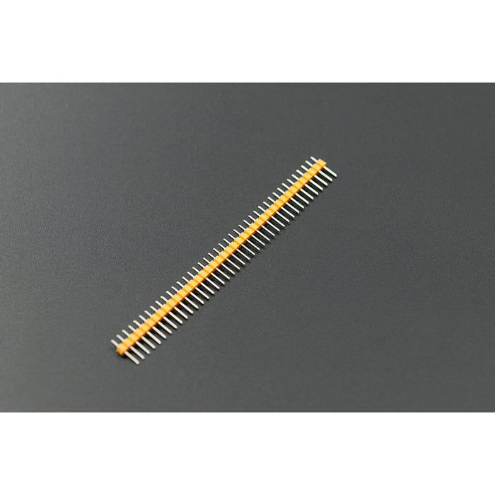 Arduino Male Pin Headers | 0.1 (2.54 mm) Straight Yellow