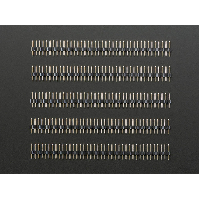 2mm Pitch 40-Pin Break-apart Male Headers - Pack of 5
