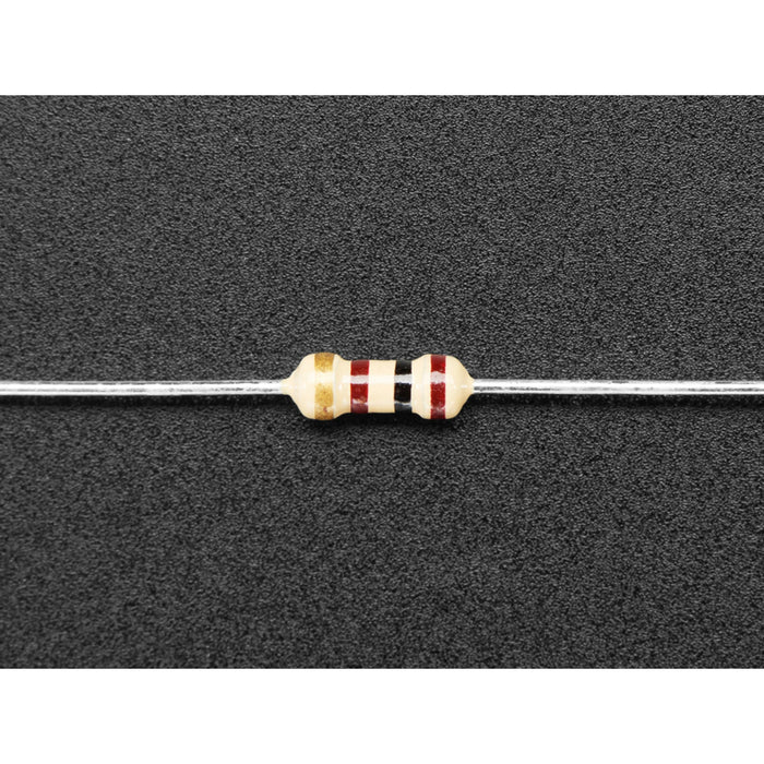 Through-Hole Resistors - 100 ohm 5% 1/4W - Pack of 25