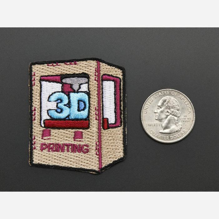 3D printing - Skill badge, iron-on patch