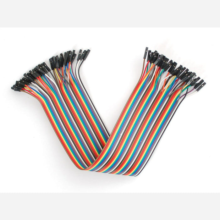 Premium Female/Female Jumper Wires - 40 x 30cm