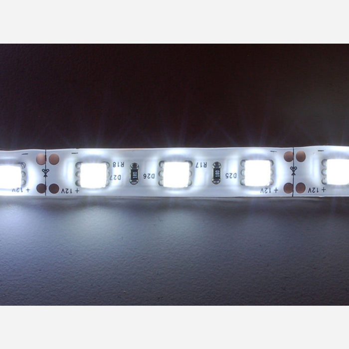 Cool White LED Weatherproof Flexi-Strip 60 LED - (1 m)