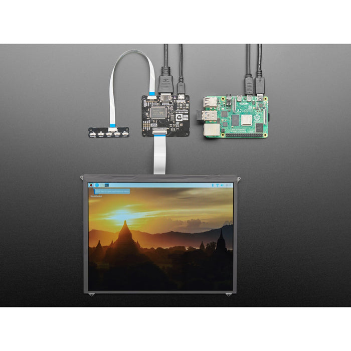 Pimoroni HDMI 10 IPS LCD Screen Kit - 1024x768