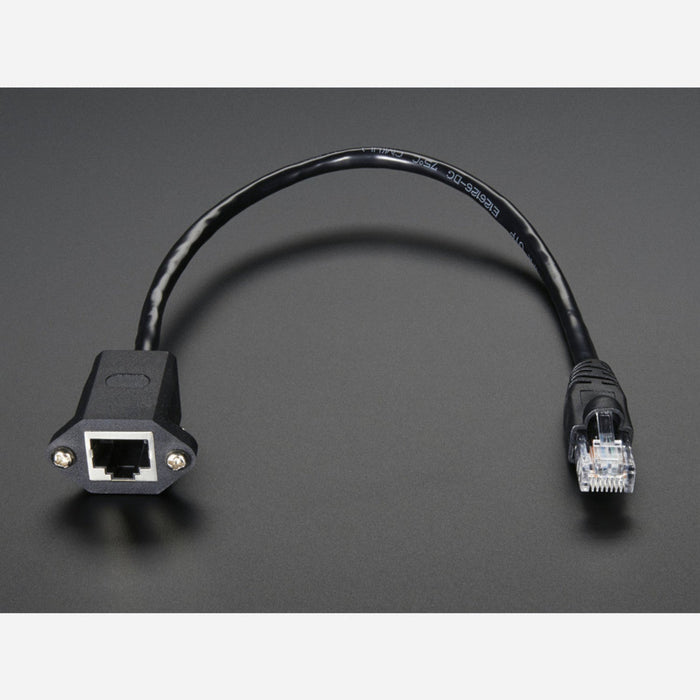 Panel Mount Ethernet Extension Cable