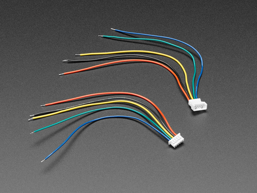 1.25mm Pitch 5-pin Cable Matching Pair 10 cm long