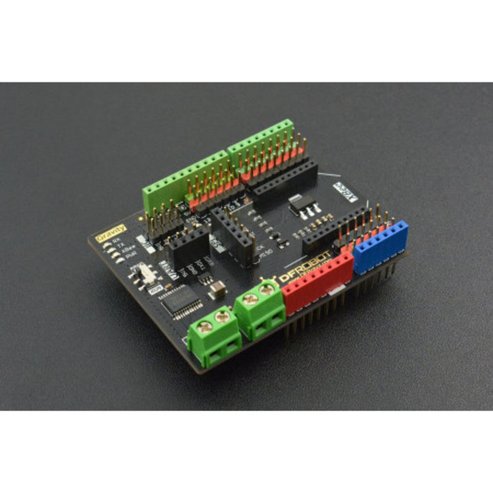 Gravity: IO Expansion  Motor Driver Shield