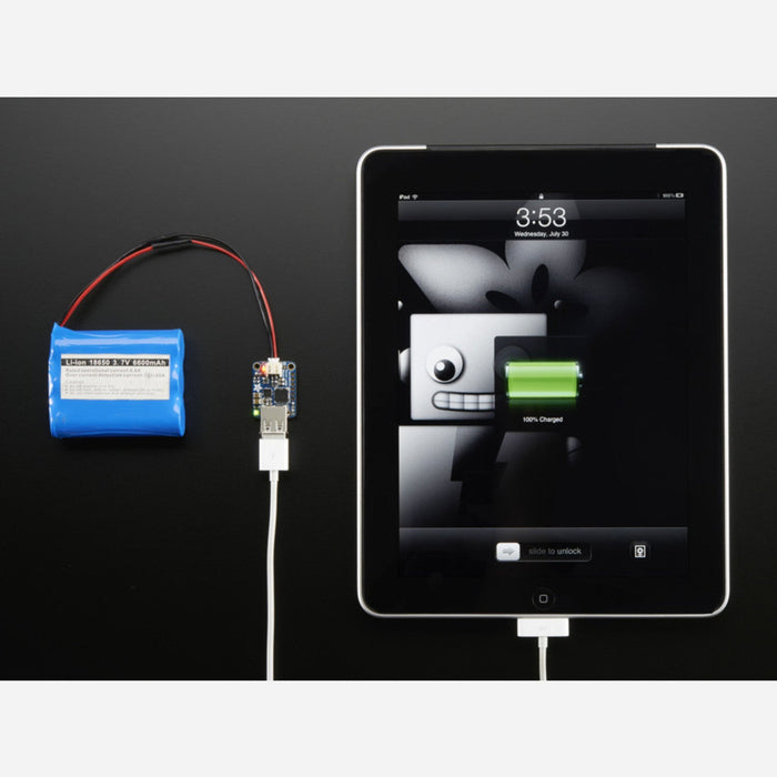 PowerBoost 1000 Basic - 5V USB Boost @ 1000mA from 1.8V+