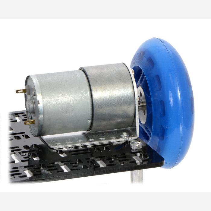 Pololu Aluminum Scooter Wheel Adapter for 1/4 Shaft