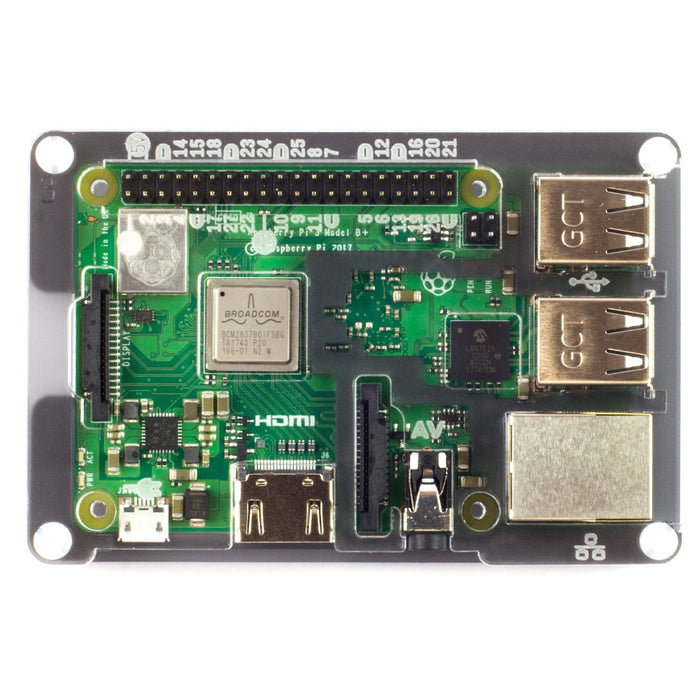Pibow 3 B+ Coupé (Raspberry Pi 3 B+, 3,  2) - Coupé Flotilla