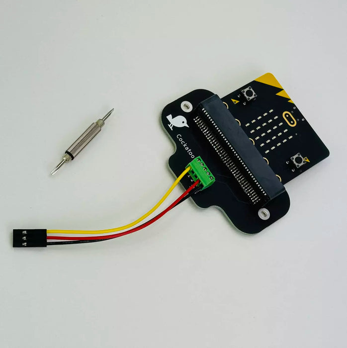 Cockatoo - Micro:bit simple screw-terminal breakout