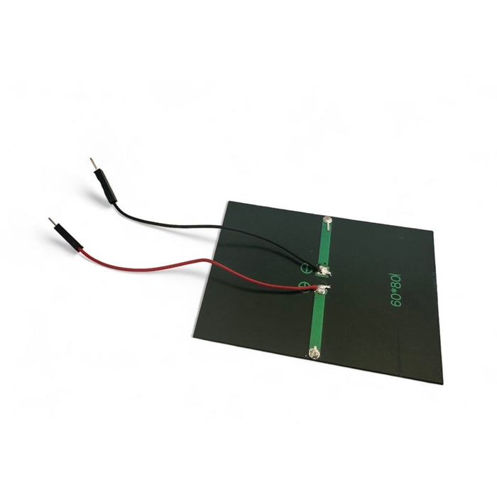 1.5V 400mA 80x60mm Solar Panel with Male Jumper