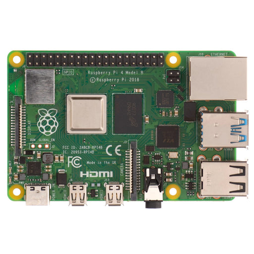 Raspberry Pi 4 Model B - Angle View