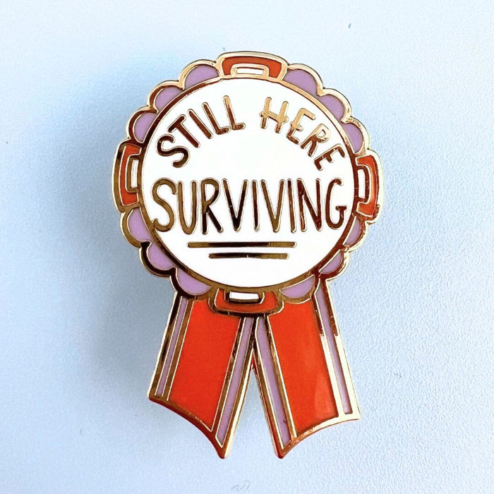 Still Here Surviving Award Lapel Pin