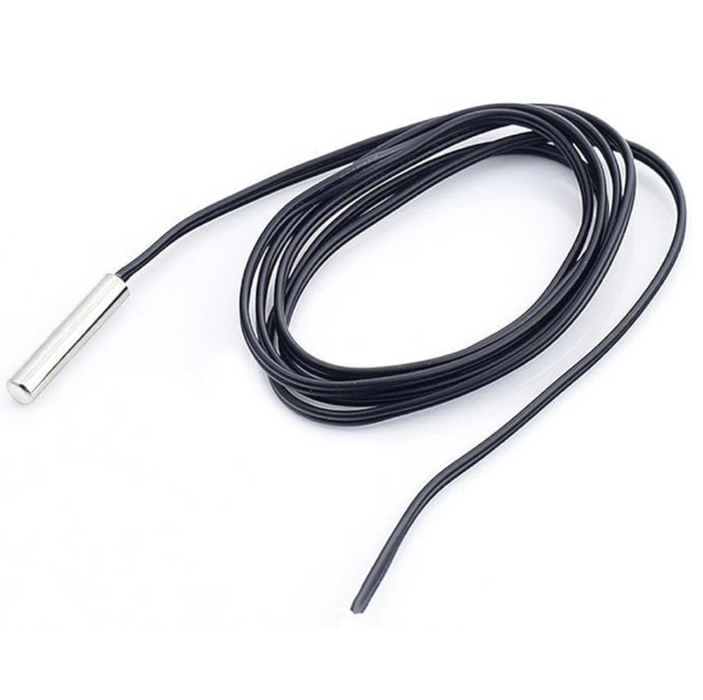 5pcs NTC 10K Ohm Thermistor Temperature Sensor Cylinder Probe 1m Wire