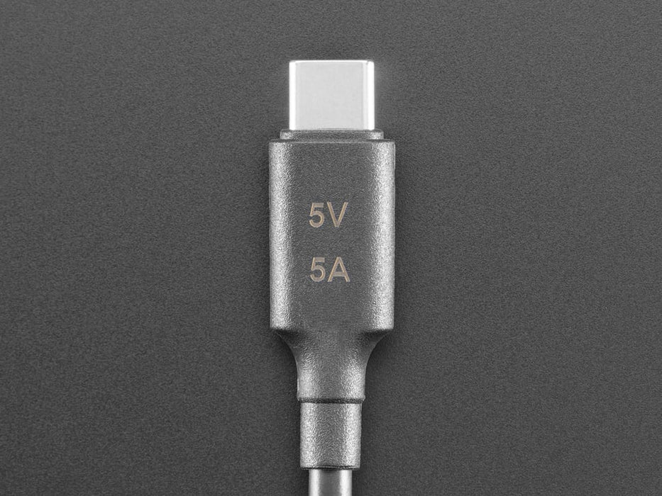 USB Type C 3.1 PD to 5.5mm Barrel Jack Cable - 5V 5A Output