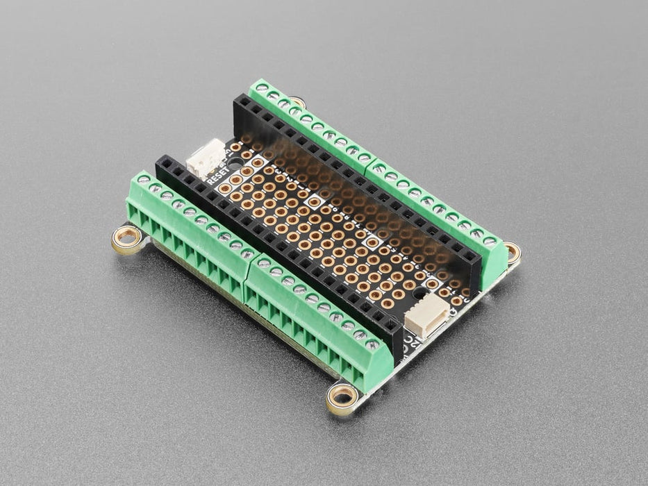 Adafruit Terminal PiCowbell for Pico with Pre-Soldered Sockets
