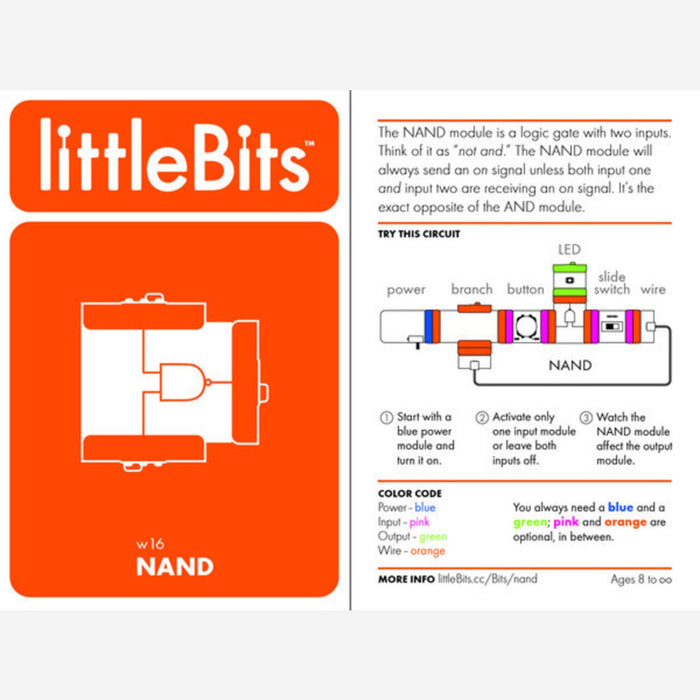 LittleBits NAND