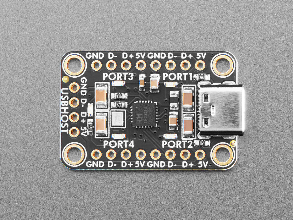 Adafruit CH334F Mini 4-Port USB Hub Breakout