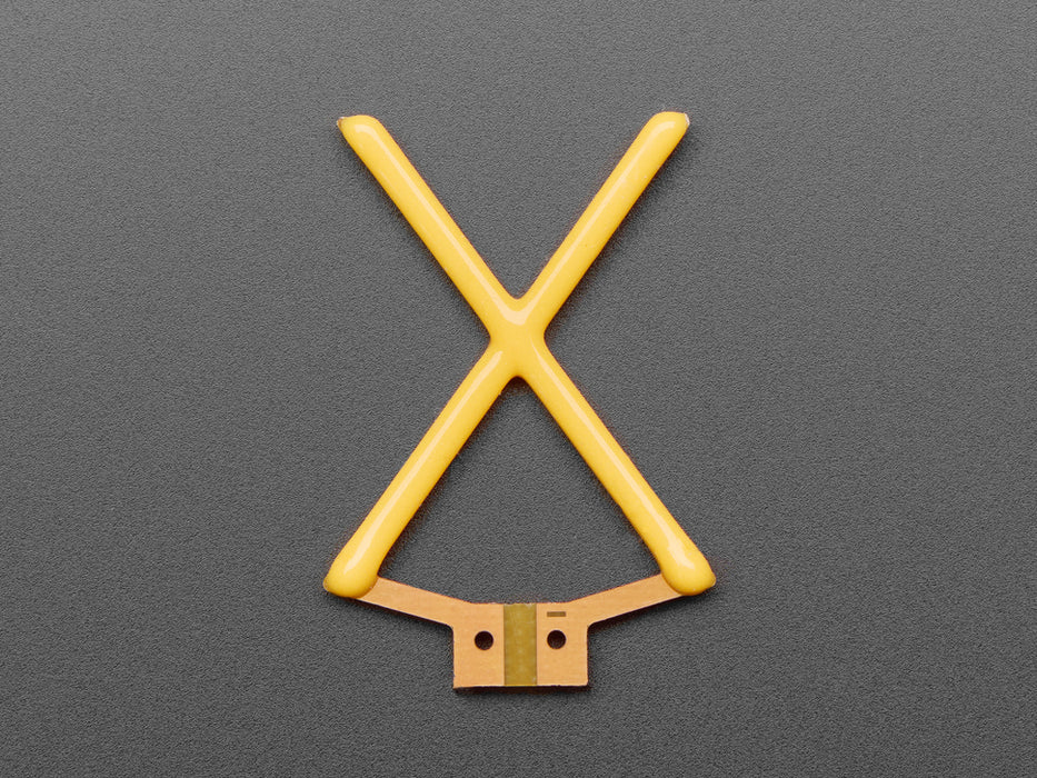 Alphabet LED Filament - Warm White Letter "X"