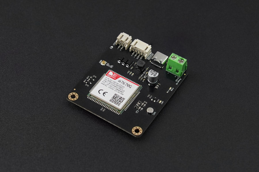 Gravity: CAT1 A7670G Global 4G IoT Communication Module (Compatible with Raspberry Pi / LattePanda)