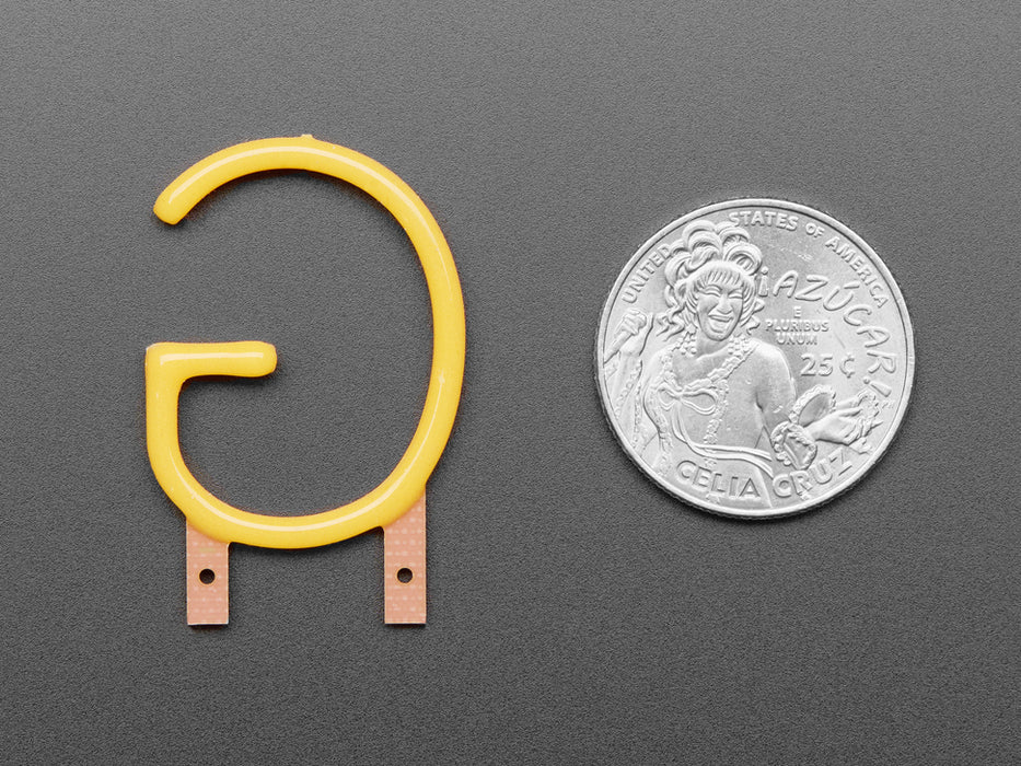 Alphabet LED Filament - Warm White Letter "G"