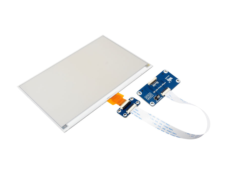 7.5" e-Paper Display (H) – 800x480, Red/Yellow/Black/White, SPI