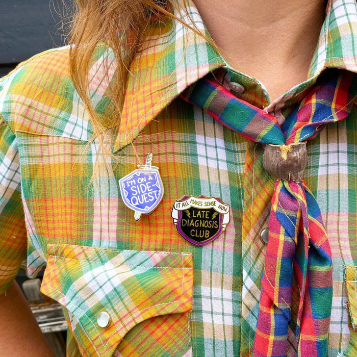 I'm On A Side Quest Lapel Pin