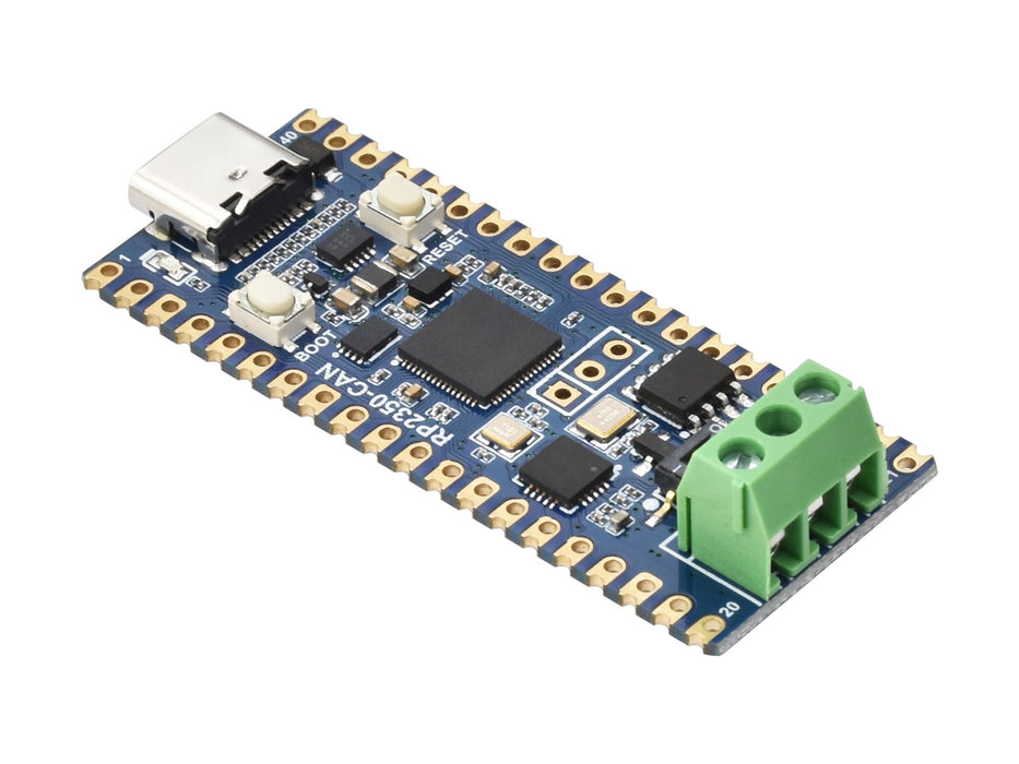 RP2350 Dual-core CAN Development Board with XL2515 Controller